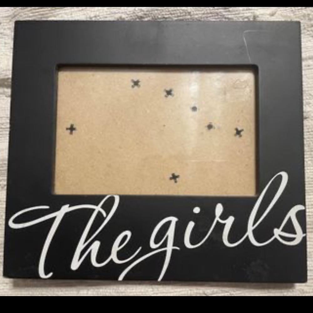 “The Girls” black Picture Frame